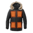 thumbnail image 1 of Howard Parka Chauffant pour Hommes Noir, 1 of 11