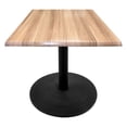 thumbnail image 4 of 36" Tall OD214 Indoor/Outdoor All-Season Table with 30" x 30" Square Black Steel Top, 4 of 5
