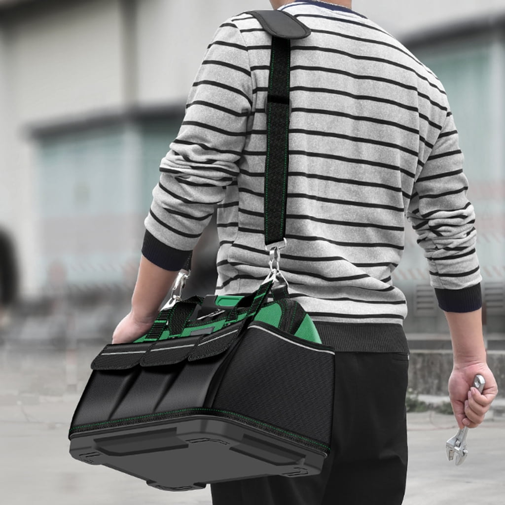 JZROCKER Heavy Duty 16Inch Tool Bag Tool Carriers Feature Reinforced Oxford Fabric and Comfortable Carry Handle