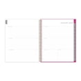 thumbnail image 2 of 2025 Blue Sky Weekly/Monthly Planning Calendar, 8-1/2" x 11", Magenta Blooms, January 2025 To December 2025, 2 of 7