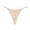 Beige-c, variant on Low Rise Seamless T-String Panties with Lace Trim, Breathable Soft Comfort Gusset Thongs for Women – 8 Pack