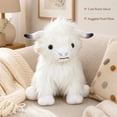 thumbnail image 6 of ReedCA Highland Cow Stuffed Animal Plush Toy for Kids, 10.5 Inch, 6 of 7