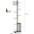 thumbnail image 2 of 7-Tier Heavy-Duty Freestanding Sports Storage Rack – Indoor/Outdoor Organizer for Balls, Bats, Rackets, & Gear (Garage, Gym, School), 2 of 6