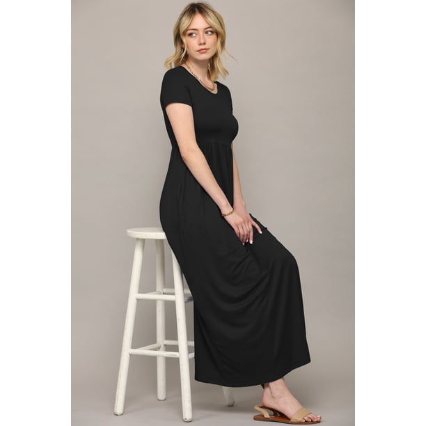 plain black maxi dress Harper Maxi Dress, in Black Chiffon, Size: Small | Show Me Your Mumu