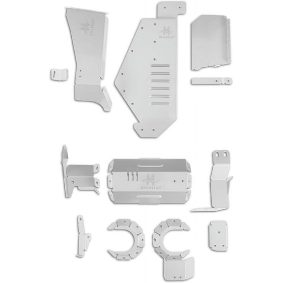 Miller CAT Anti-Theft Cat Shield, Fits Toyota Tacoma PreRunner RWD 2.7L, 2005-2015 - Stainless Steel Catalytic Converter Protection