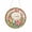 Easter04, variant on FLOPESN Circular Traditional-Style DIY Diamond Art Painting Pendant Easter Creative Design PET Material Home Decor Pendant