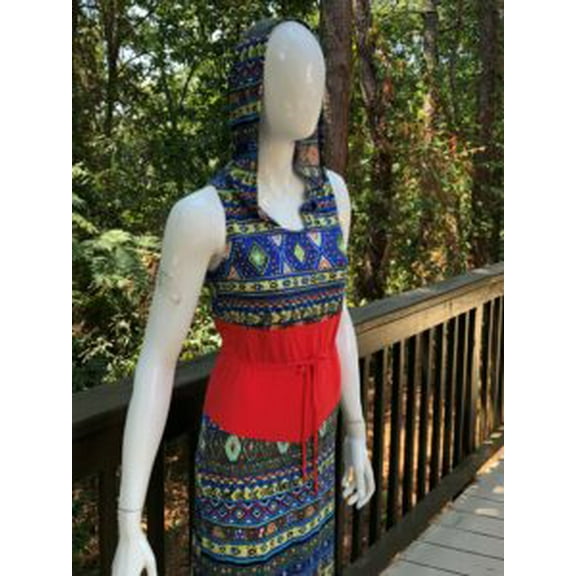 Hooded Sleeveless Women's Dress