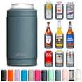 thumbnail image 1 of Enfriador de Latas Aislado DUALIE 3 en 1 Universal 355 mL Azul Piedra, 1 of 6