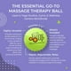 thumbnail image 5 of Par de Pelotas de Terapia Yoga Tune Up Verde Brillante, 5 of 6