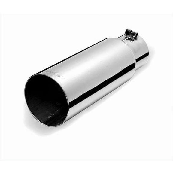 Gibson Exhaust 500641 GIB500641 POLISHED STAINLESS STEEL TIP