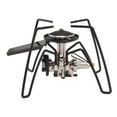 thumbnail image 4 of Camping Gas Stove, Strong Firepower Folding Gas Stove Compact Easy Control Aluminum Alloy Uniform Heating Firm Support  For Picnic, 4 of 8
