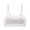 Light Purple, variant on SHenli Girls Training Bras Kids Spaghetti Crop Cami Wireless Cotton Bra for Girls 9-15 Years