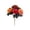 Red, variant on Homellea Red Halloween Artificial Flower Bouquet, 12.2 x 9.45 x 3.94 Inch Faux Rose Sunflower Dahlia Arrangement for Vase, Centerpiece, Mantel, Shelf, Tabletop and Gothic Party Display