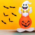 thumbnail image 2 of Halloween Air Inflatable Pumpkin Ghost Led Light Outdoor Yard Party Decor, 2 of 4