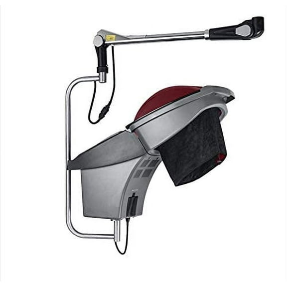 Hair Salon Micro Mist Hair Scalp Treatment Dye Perm Hair Professional O3 Ozone Hair Steamer Wall Mounted Type Black Elitzia ET1409B