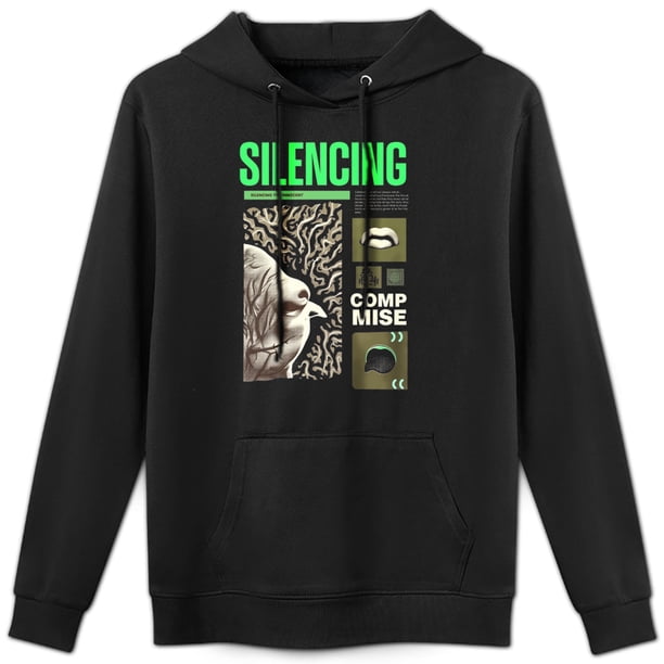 Sudadera estampada Patrón Compromiso Silencioso - unisex(L)
