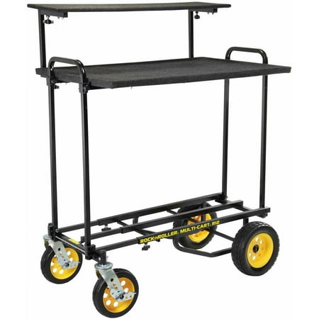 Rock N Roller RSHM2 Multi Cart 2 Tier Multimedia Shelf