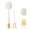 White, variant on 5-in-1 Multifunctional Cleaning Brush Set - Portable Bottle & Cup Lid Cleaner Tools for Water Bottles, Cups, Straws, and Narrow Mouths,Green - 30.5x5cm