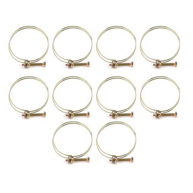 Tube Clip,Steel Adjustable Screw Clamp Hose Clamp Hose Fastener Revolutionary Design