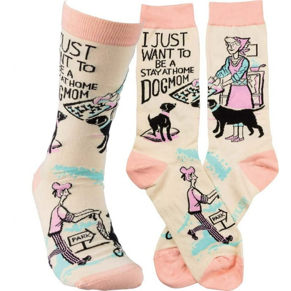 Primitives by Kathy Dog Mom Socks