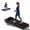 Black- 11% incline with vibration mode, variant on CURSOR FITNESS Walking Pad with 15% Incline,Under Desk Treadmill for Home Office,Folding Treadmill with 2.5HP Motor,LED Display,Remote Control,300 lb Capacity