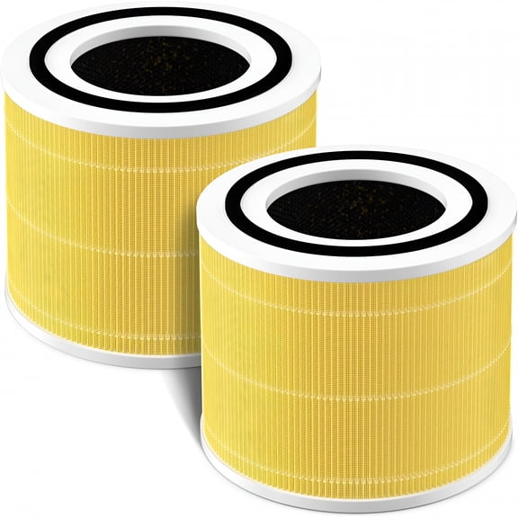 HIBIBUD 2 Pack Core 300 Replacement Filter,Replacement for Core 300 And Core 300S Air Purifier,For Pet Care,H13 True Hepa Filters And Activated Carbon