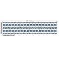 thumbnail image 2 of Ambesonne Ikat Fabric by the Yard Upholstery, Traditional Circles Dots, 10 Yards, Night Blue White, 2 of 4