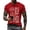 Red, variant on 250 Anniversary Usa Shirt Patriotic Knit Short Sleeve T Shirt Graphic Independence Day Celebration Mens Tees Black L
