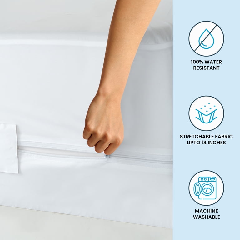 Lux Decor Collection Twin Waterproof Mattress Encasement photo 4