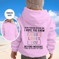 thumbnail image 4 of LUOGENLI Hoodies Girls Sweatshirts Size 10-12 White Girl You Hooded Casual Loose Letter Print Hoodie St. Patrick's Day Hoodies for Girls 14-16 Baggy Girls Sweatshirts Size 12 3-4 Years, 4 of 7