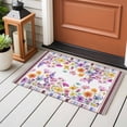 thumbnail image 5 of Spring Flowers Area Rugs Collection 2'x3', Farmhouse Floral Botanical Elegant Non Slip Indoor Rectangle Throw Runner Rug Floor Mat Carpet for Living Room Dining Table Bedroom Nursery, 5 of 9