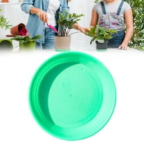 11.3cm Indoor Plant Saucer, Plastic Pot Tray, B, Plant Saucer Pot Tray - Plastic Flower Planter Saucers and Drip Trays for Indoors Outdoors, Heavy Duty, Water Catcher, 1 Pack, Kingtowag