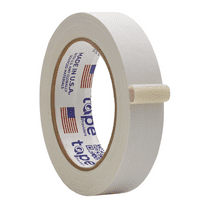 WOD Tape White Gaffer Tape - 1 inch x 60 ft. - No Residue, Waterproof, Non Reflective GTC12