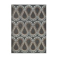 thumbnail image 5 of My Magic Carpet 5'x7' Machine Washable Area Rug for Dining Living Room, Snake Serpentine Slate Grey, 5 of 5