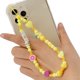 thumbnail image 1 of Cadena para teléfono celular con cuentas, dije para teléfono celular, cordón para teléfono celular, collar de cuentas, cuerda acrílica, estilo bohemio, cuentas coloridas, cadena para teléfono para mujeres y niñas JM, 1 of 3