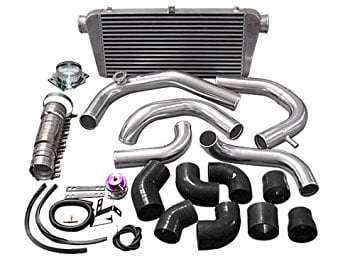 4/" Turbo Cold Intake Pipe Filter Kit For 240SX S13 S14 RB20 RB25DET Top Mount