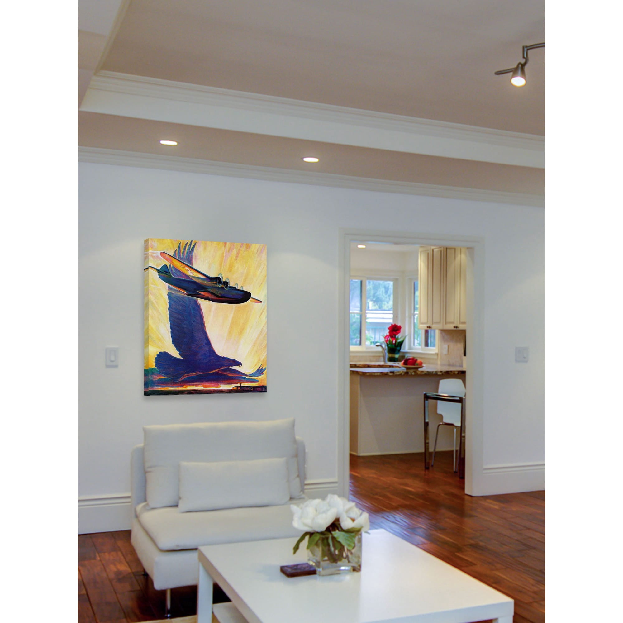 Marmont Hill "Eagle's Wings" Painting Print on Canvas