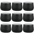 thumbnail image 1 of EeaseMX Caja redonda para guardar velas, dulces, cuentas artesanales, joyas, 9 latas de té, 1 of 7