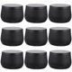 thumbnail image 1 of EeaseMX Caja redonda para guardar velas, dulces, cuentas artesanales, joyas, 9 latas de té, 1 of 7