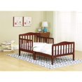 thumbnail image 3 of Zimtown Toddler & Kids Bed Bedroom Wood Furniture with Rails Multi-Color, 3 of 13