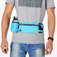 thumbnail image 4 of Hydration Running Belt Fanny Waist Pack Sports Fitness Bag + Water Bottles SET, 4 of 9