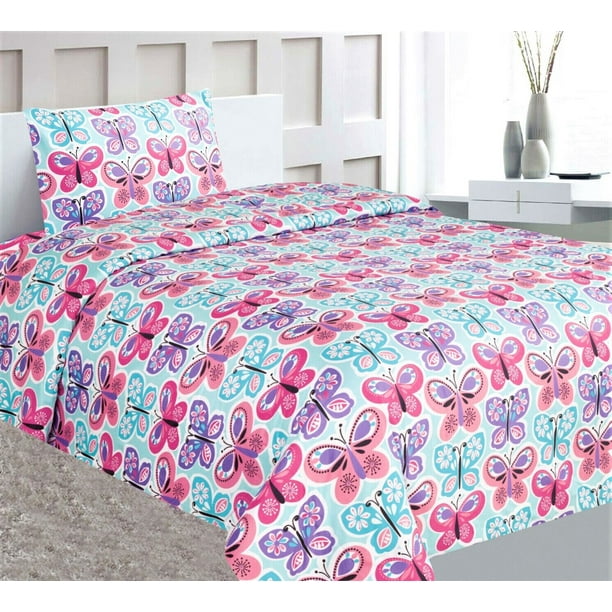 Kids bedding sheet set TWIN size printed design super soft for boys