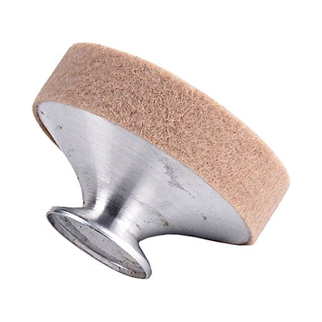 Advancent Amortiguador de sonido de aleación de aluminio, accesorios para instrumentos a prueba de herrumbre, trompeta de tamaño compacto, Accesorios para instrumentos musicales Beige