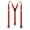 Red, variant on Unisex Fashion Suspenders Comfortable Trendy Suspenders Party Suspenders Suitable for Various Occasion