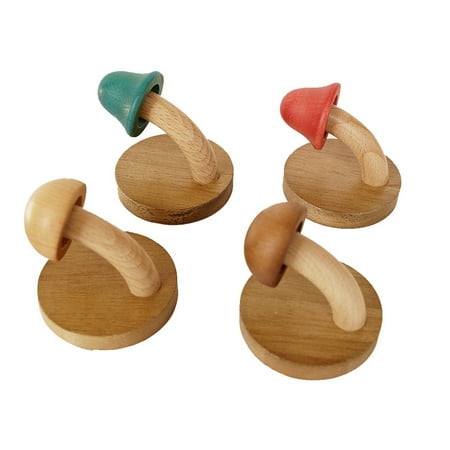 

Wood Coat And Hat Hook Punch Solid Wood Coat Hook Log Coat Hanger Door Behind The Hook 4pcs Wall Coat Hanger Bath Markers for Toddlers 1-3 on Towel Hook Door Backpack Holder Table Purse Hook L Shaped