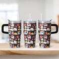 thumbnail image 2 of 20oz elephant Tumbler with Handle BPA Free Travel Car Home Cup Great Halloween Thanksgiving Gift for elephant Lovers Women Men, 2 of 6
