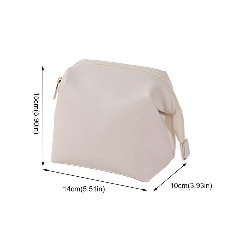 HSMQHJWE Travel Tie Case Large Cosmetic Bag Double Cosmetic Bag Travel  Cosmetic Bag Leather Cosmetic Bag Cosmetic Bag Cosmetic Travel Bag Portable  Leather Wash Bag Wide Cosmetic Bag For Brush Case Tr 