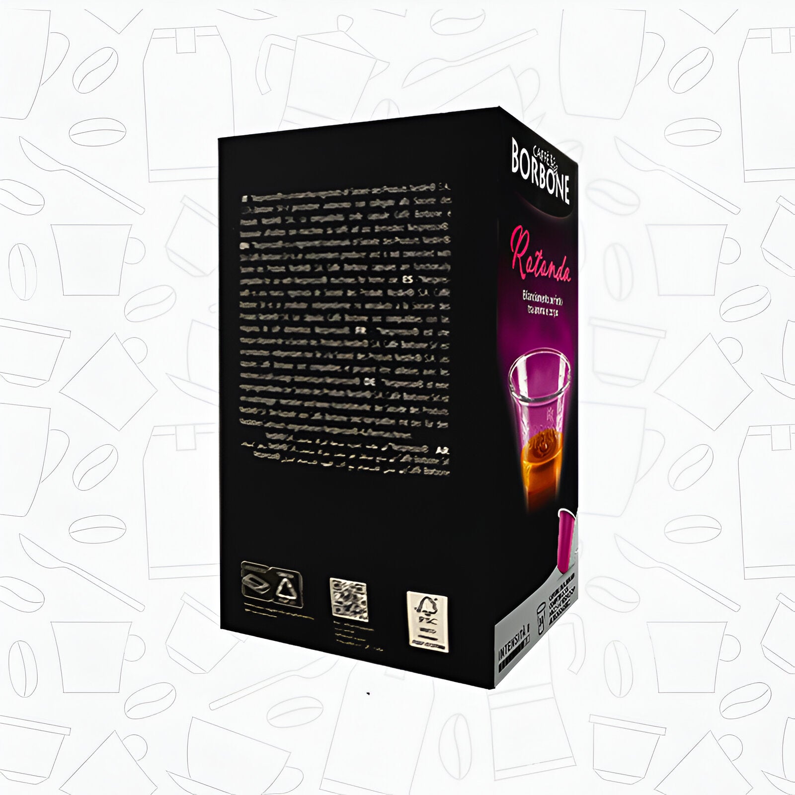 Caffe Borbone Armonia Medium Dark Roast Arabica & Robusta Aluminum Capsules- Compatible With Nespresso Classic Machines, 30 Count