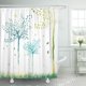 thumbnail image 1 of ABPHQTO Verde abstracto árboles de primavera hoja soleada brillante energía de verano bosque floral reciclar cortinas de ducha de baño impermeables conjunto 165x180 cm ABPHQTO PKNMT66x72Shower-11087, 1 of 2