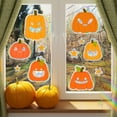 thumbnail image 5 of Vikakiooze Halloween Decor Halloween Window Clings Halloween Decorations Indoor Halloween Window Stickers Cute Pumpkin Ghost Halloween Window Decorations Halloween Window Decals, 5 of 5